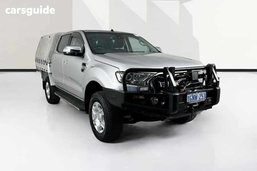 Silver 2018 Ford Ranger Dual Cab Utility Xlt 3.2 (4X4)