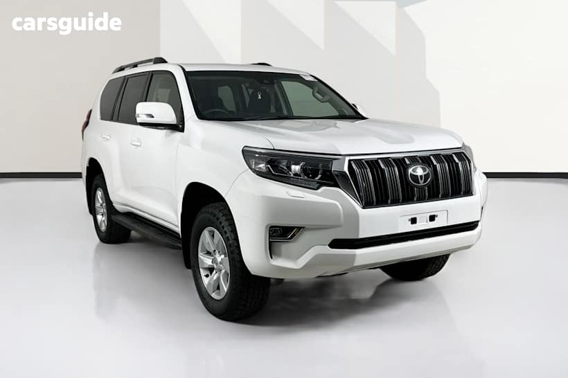 White 2022 Toyota Landcruiser Prado Wagon Gxl
