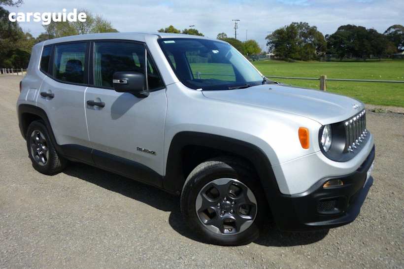 Silver 2016 Jeep Renegade Hatch SPORT F