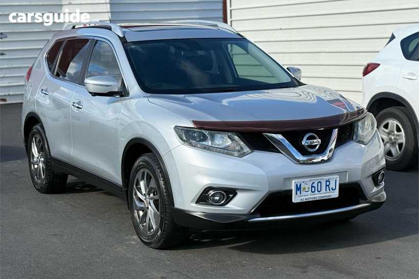 Silver 2016 Nissan X-Trail Wagon Ti (4X4)