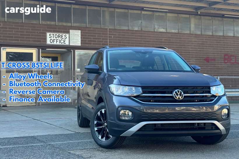 Grey 2023 Volkswagen T-Cross SUV 85TSI LIFE F