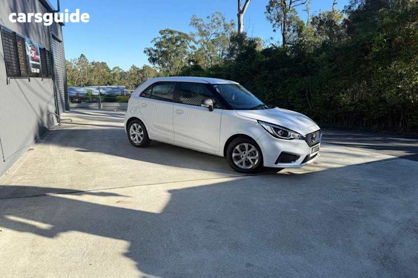 White 2022 MG MG3 Hatchback Core