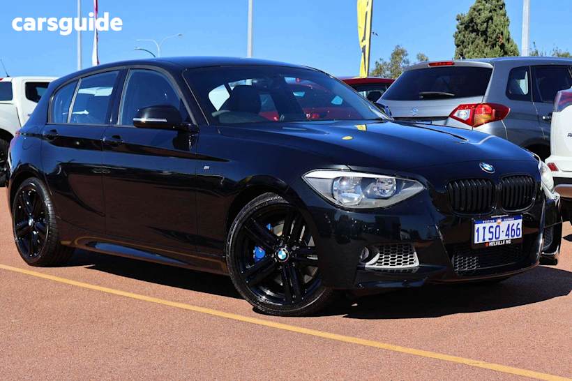 Black 2014 BMW 1 Hatch 125I M SPORT R