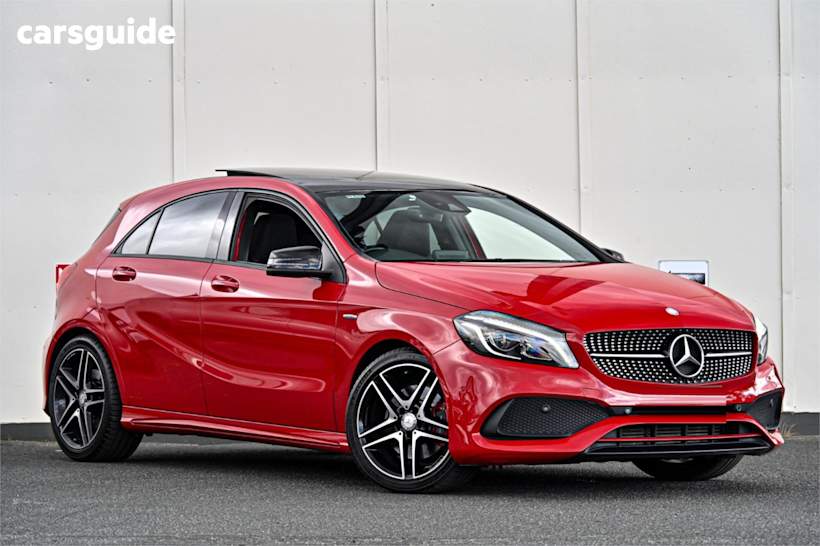 Red 2017 Mercedes-Benz A-CLASS Hatch A250 SPORT 4WD