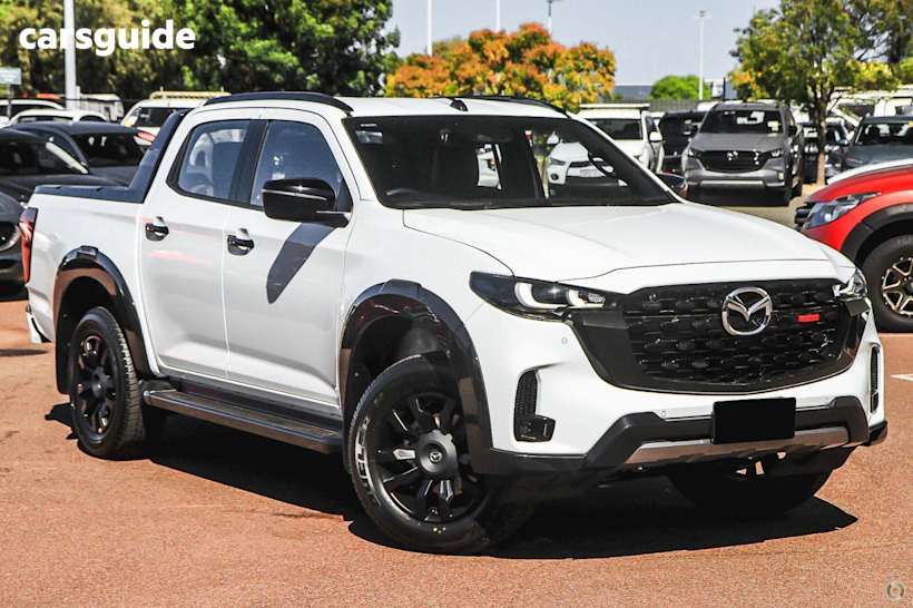 White 2025 Mazda BT-50 Ute Tray SP 4X4
