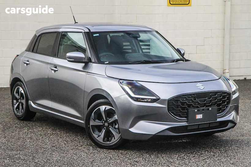 Silver 2025 Suzuki Swift Hatch HYBRID GLX F