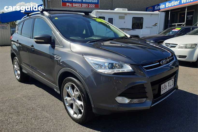 Grey 2015 Ford Kuga Wagon Titanium (Awd)