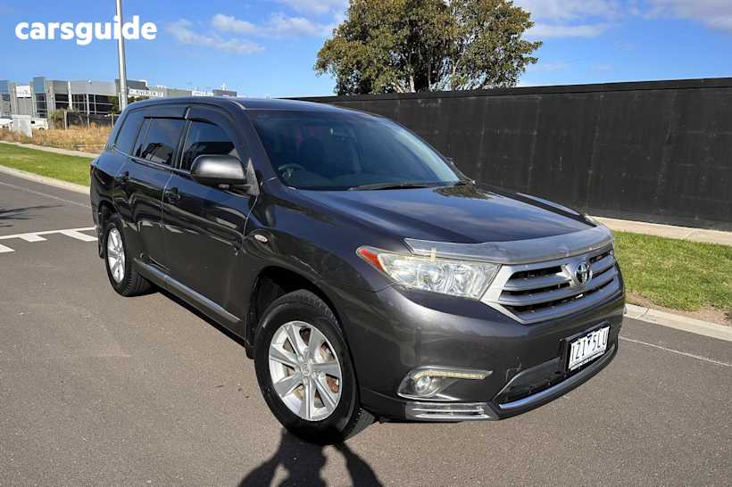 Silver 2011 Toyota Kluger Wagon Kx-R (Fwd) 7 Seat