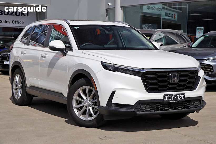 White 2024 Honda CR-V SUV VTI L7 F