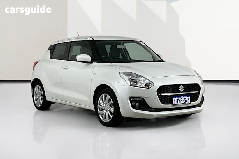 White 2023 Suzuki Swift Hatchback Gl Navi