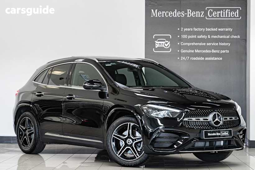 Black 2025 Mercedes-Benz GLA200 Wagon