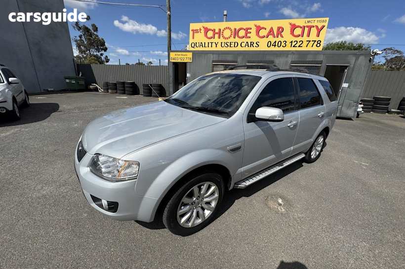 Silver 2010 Ford Territory Wagon Ghia (4X4)