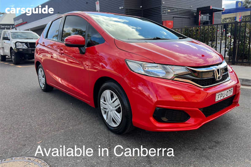 Red 2018 Honda Jazz Hatchback Vti