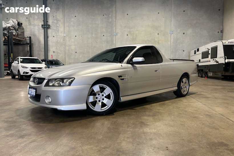 Silver 2004 Holden UTE Ute Tray SS R