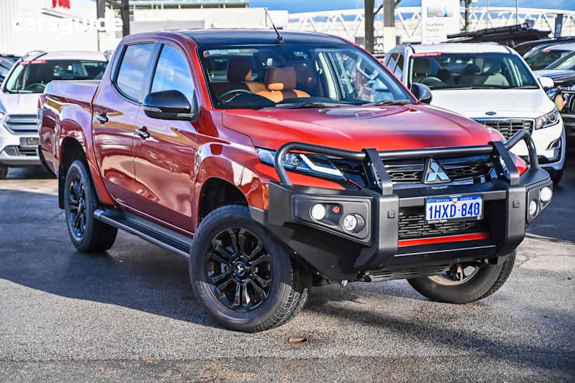 Orange 2023 Mitsubishi Triton Double Cab Pick Up Gsr (4X4)
