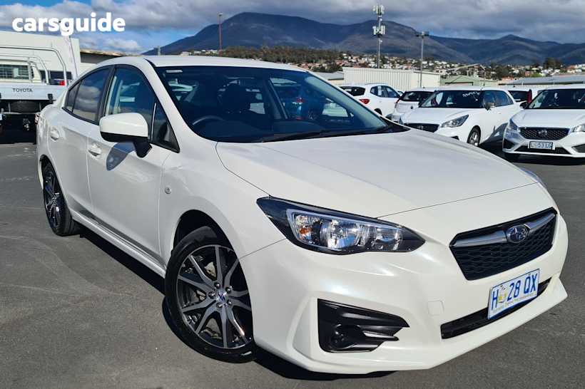 White 2017 Subaru Impreza Sedan 2.0I 4WD