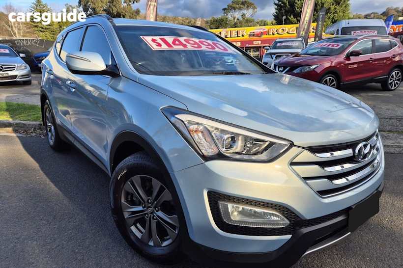 Blue 2013 Hyundai Santa FE Wagon Active (4X4)