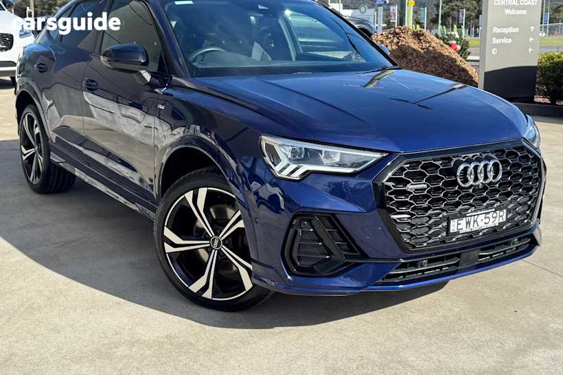 Blue 2022 Audi Q3 Wagon 40 Tfsi Quattro S Line