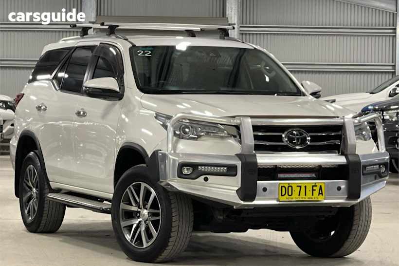White 2020 Toyota Fortuner Wagon Crusade