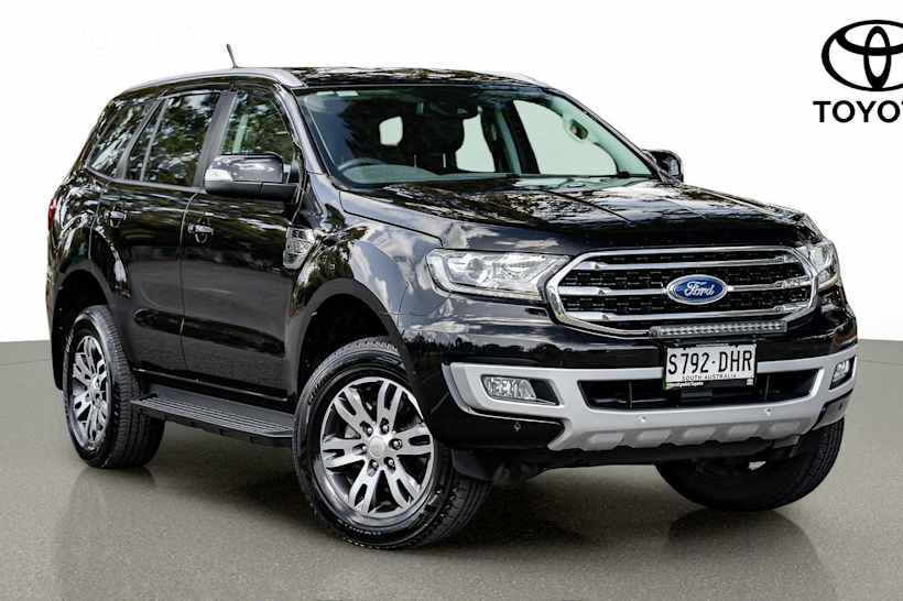 Black 2019 Ford Everest SUV TREND 4X4