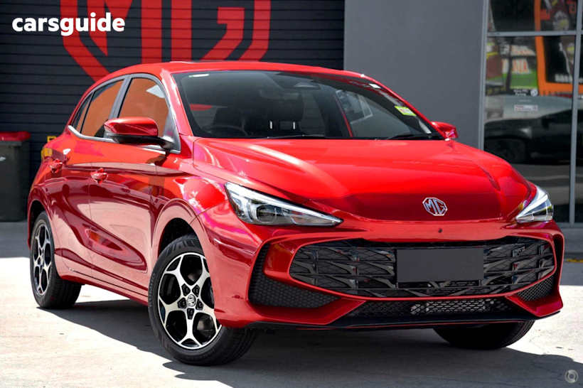Red 2025 MG MG3 Hatch ESSENCE F