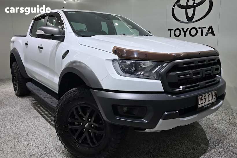 White 2018 Ford Ranger Double Cab Pick Up Raptor 2.0 (4X4)