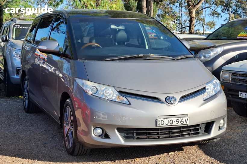 Silver 2016 Toyota Tarago SUV ULTIMA F