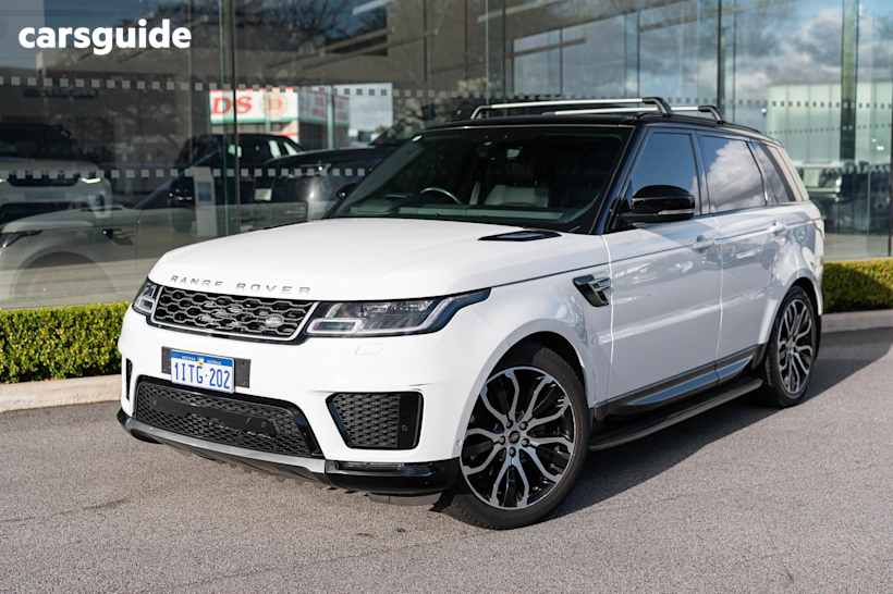 White 2019 Land Rover Range Rover Sport Wagon Sdv6 Hse (225Kw)