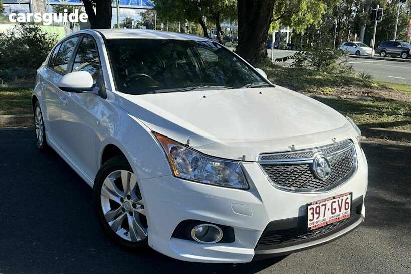 White 2013 Holden Cruze Hatchback Sri