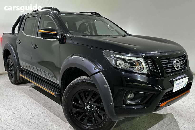 Black 2020 Nissan Navara Ute Tray N-TREK 4X4