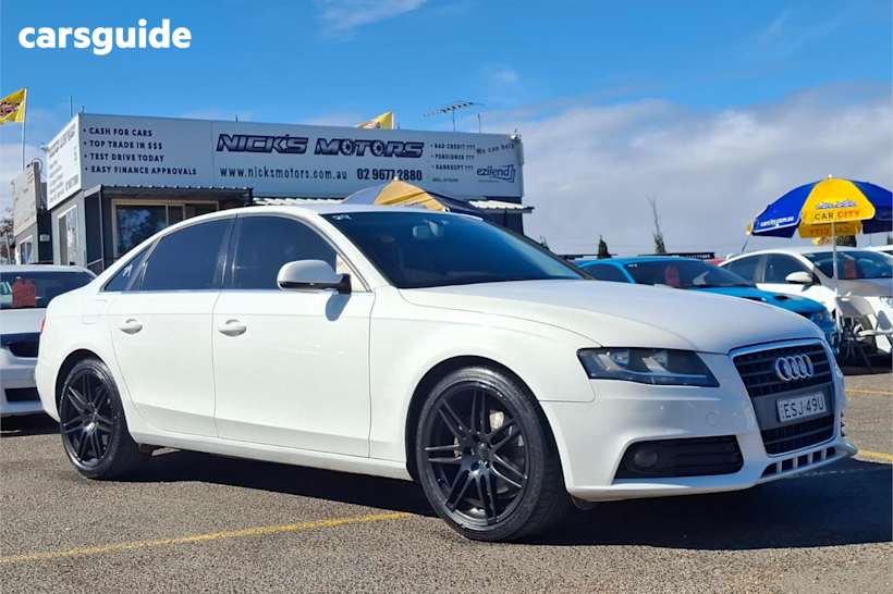 White 2010 Audi A4 Sedan 1.8 Tfsi