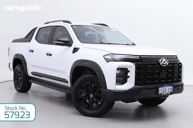White 2024 LDV T60 Double Cab Utility Max Plus (4X4)