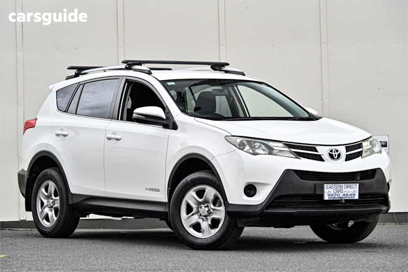 White 2015 Toyota RAV4 Wagon Gx (4X4)