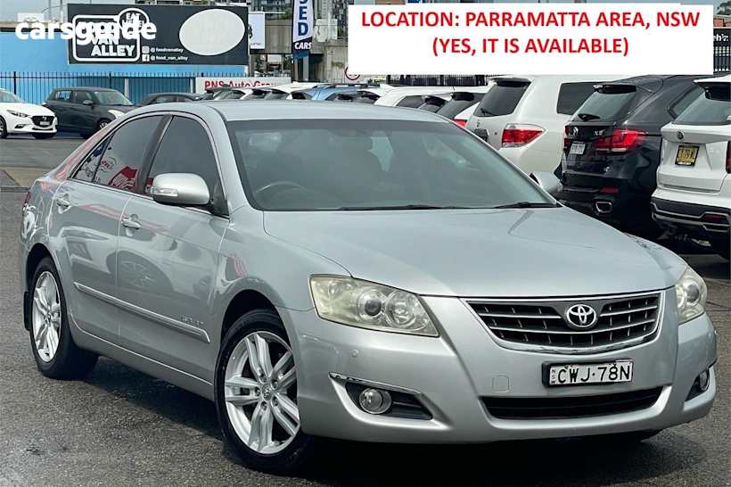 Silver 2008 Toyota Aurion Sedan PRODIGY F
