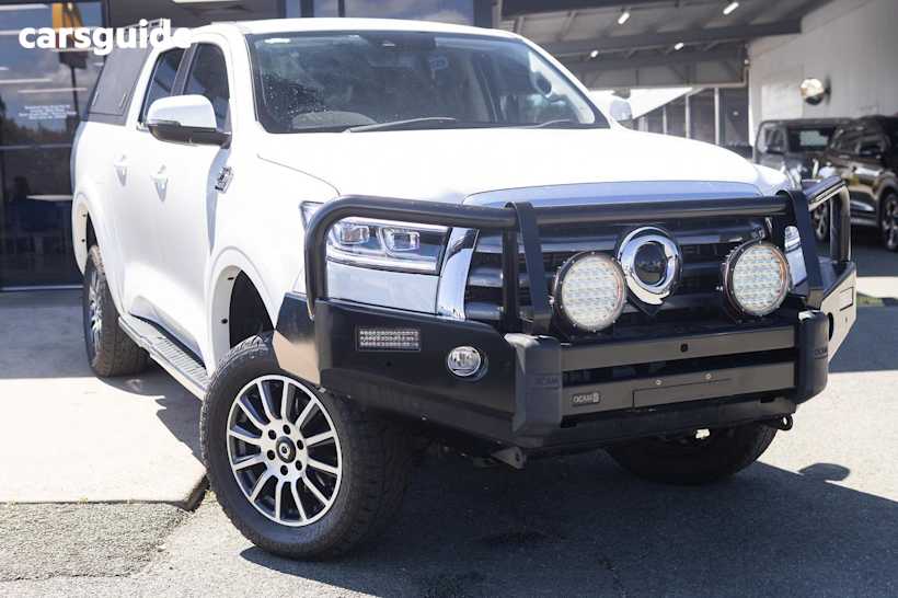 White 2022 GWM UTE Ute Tray CANNON 4X4