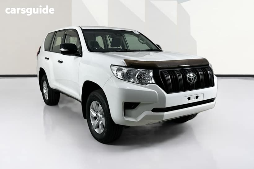 White 2019 Toyota Landcruiser Prado Wagon Gx (4X4)
