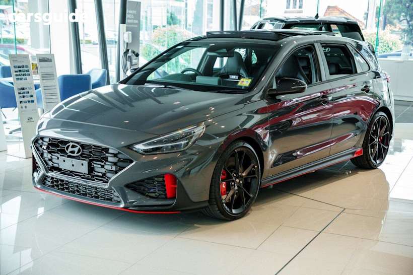 Grey 2025 Hyundai I30 Hatchback N Premium With Sunroof