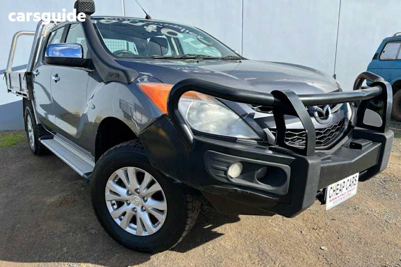 Grey 2012 Mazda BT-50 Ute Tray GT