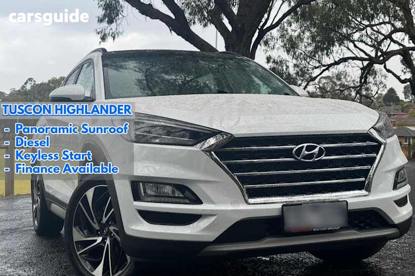 White 2020 Hyundai Tucson Wagon Highlander (Awd)