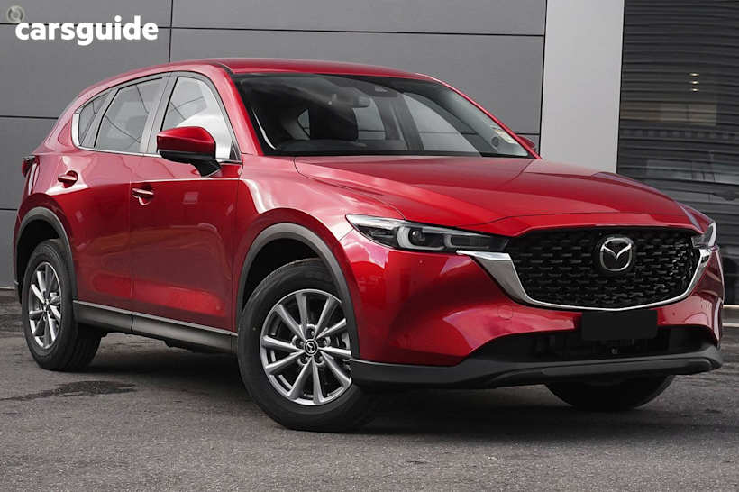 Red 2025 Mazda CX-5 SUV G25 MAXX SPORT F