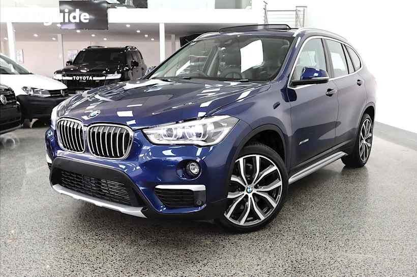 Blue 2017 BMW X1 SUV XDRIVE25I 4WD