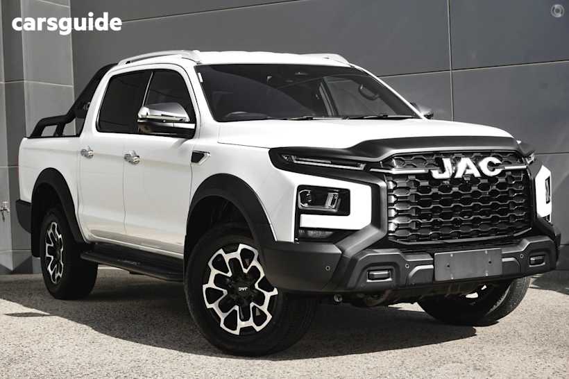 White 2024 JAC T9 Ute Tray HAVEN 4X4
