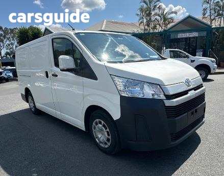White 2019 Toyota HiAce Commercial R