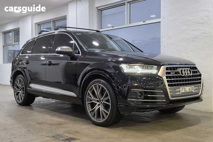 Black 2019 Audi SQ7 SUV TDI 4WD
