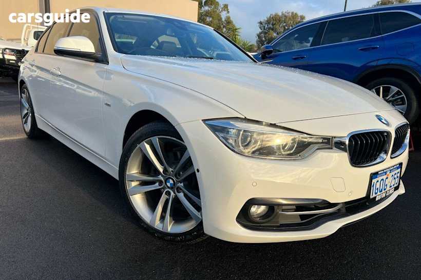 White 2018 BMW 320I Sedan Sport Line