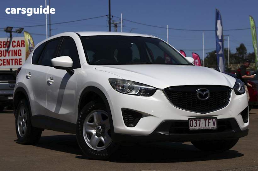 White 2013 Mazda CX-5 Wagon Maxx (4X4)