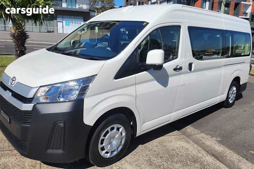 White 2021 Toyota HiAce OtherCar COMMUTER R