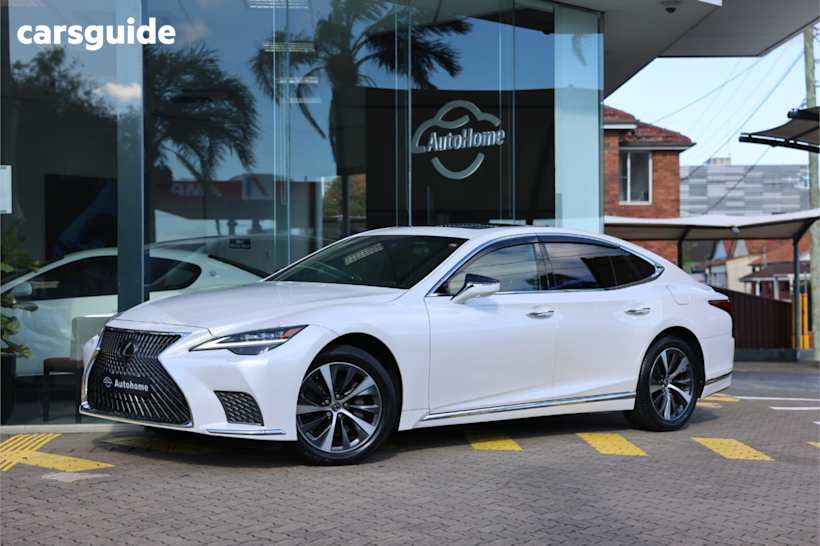 White 2021 Lexus LS OtherCar LS500