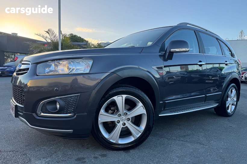 Grey 2015 Holden Captiva SUV 7 LTZ 4X4
