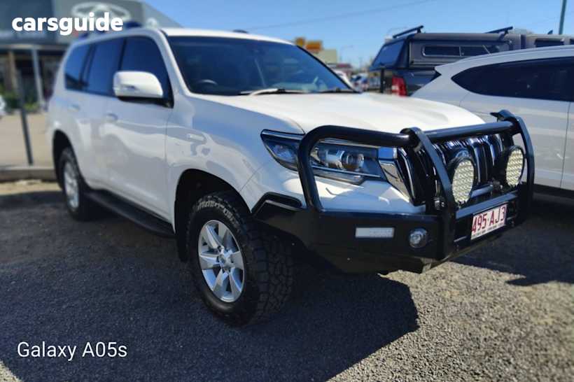 White 2020 Toyota Landcruiser Prado Wagon Gxl